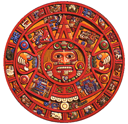 Aztec Sun Stone Small