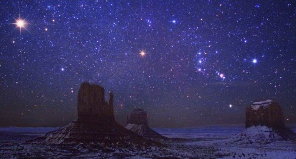 Orion/Mars
over Monument Valley