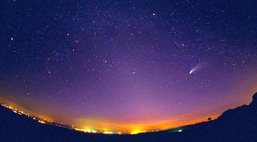 Night Sky & Comet Hale Bopp